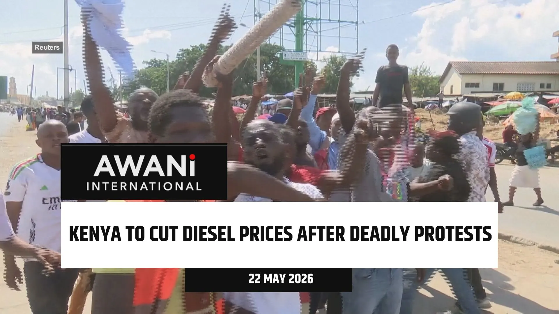 Kenya to cut diesel prices after deadly protests