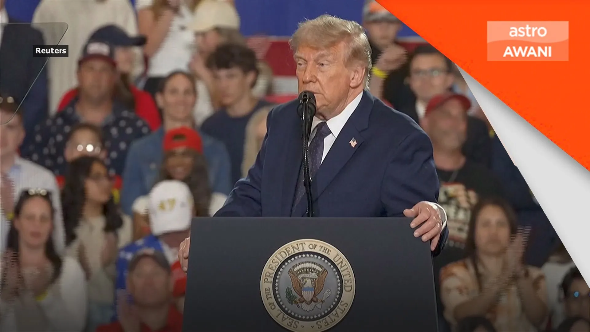 Trump beri bayangan perang hampir tamat
