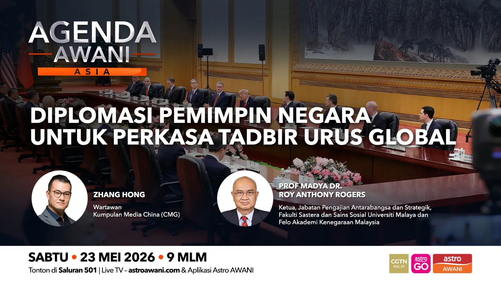 Agenda AWANI Asia: Diplomasi Pemimpin Negara Untuk Perkasa Tadbir Urus Global