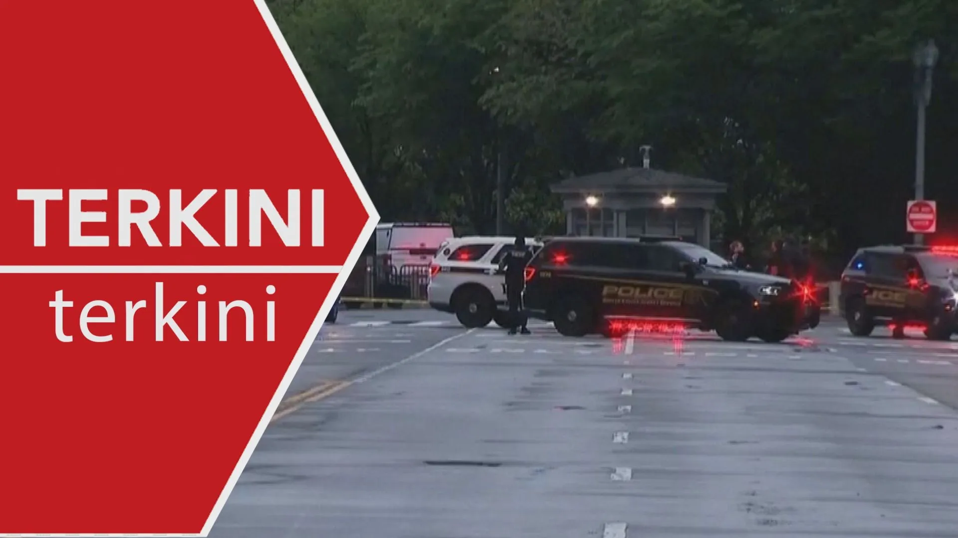 [TERKINI] White House dikenakan lockdown selepas insiden tembakan