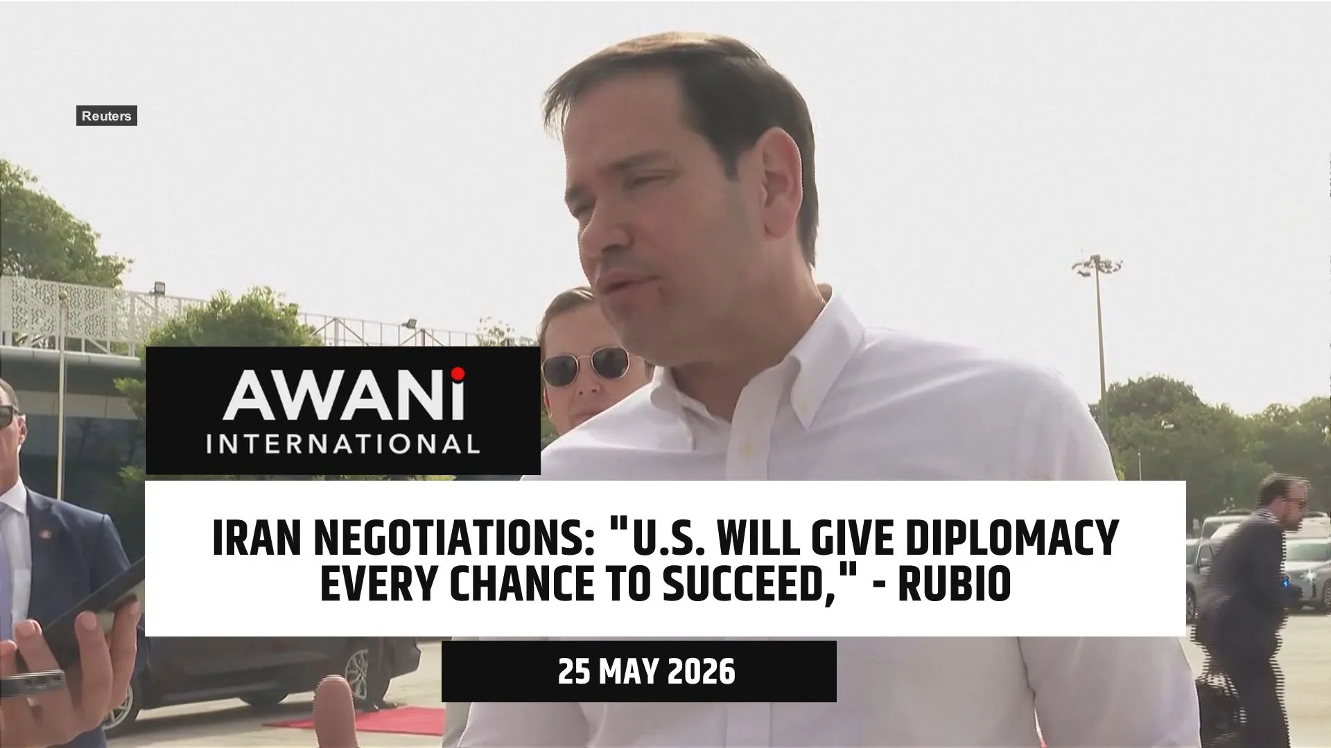 Rubio says U.S. will give diplomacy 'every chance to succeed' in Iran negotiations