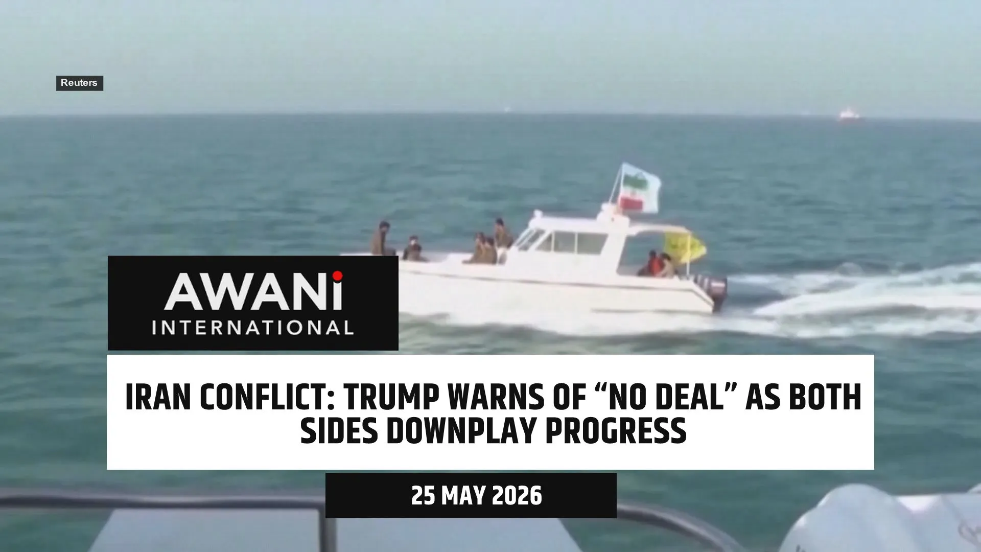 Trump warns of “no deal” as both sides downplay progress