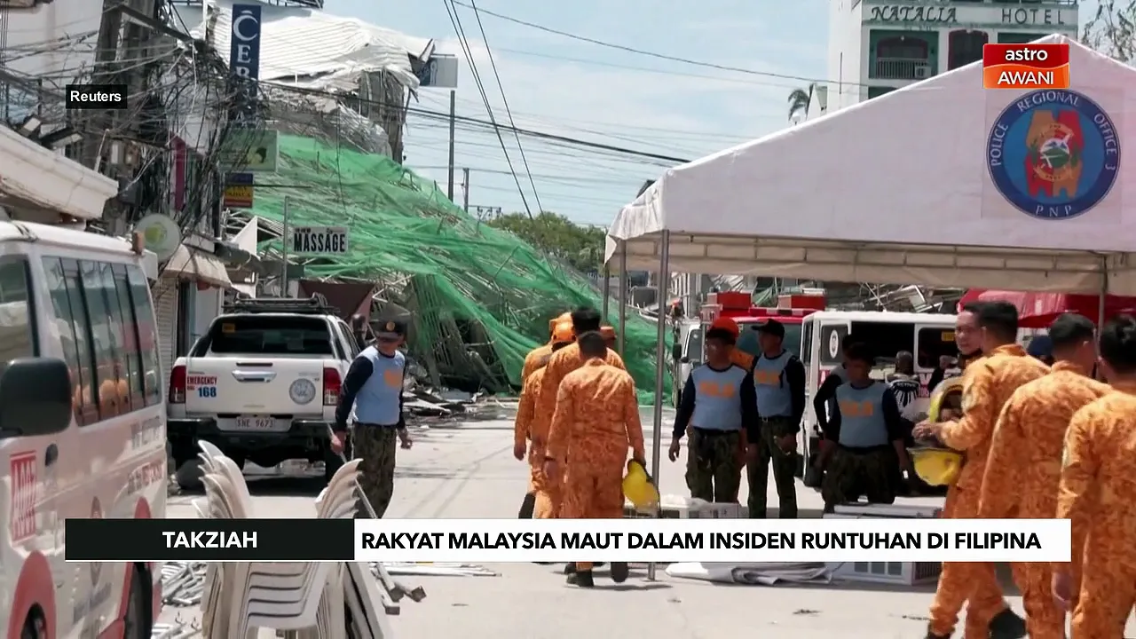 Rakyat Malaysia maut dalam insiden runtuhan di Filipina