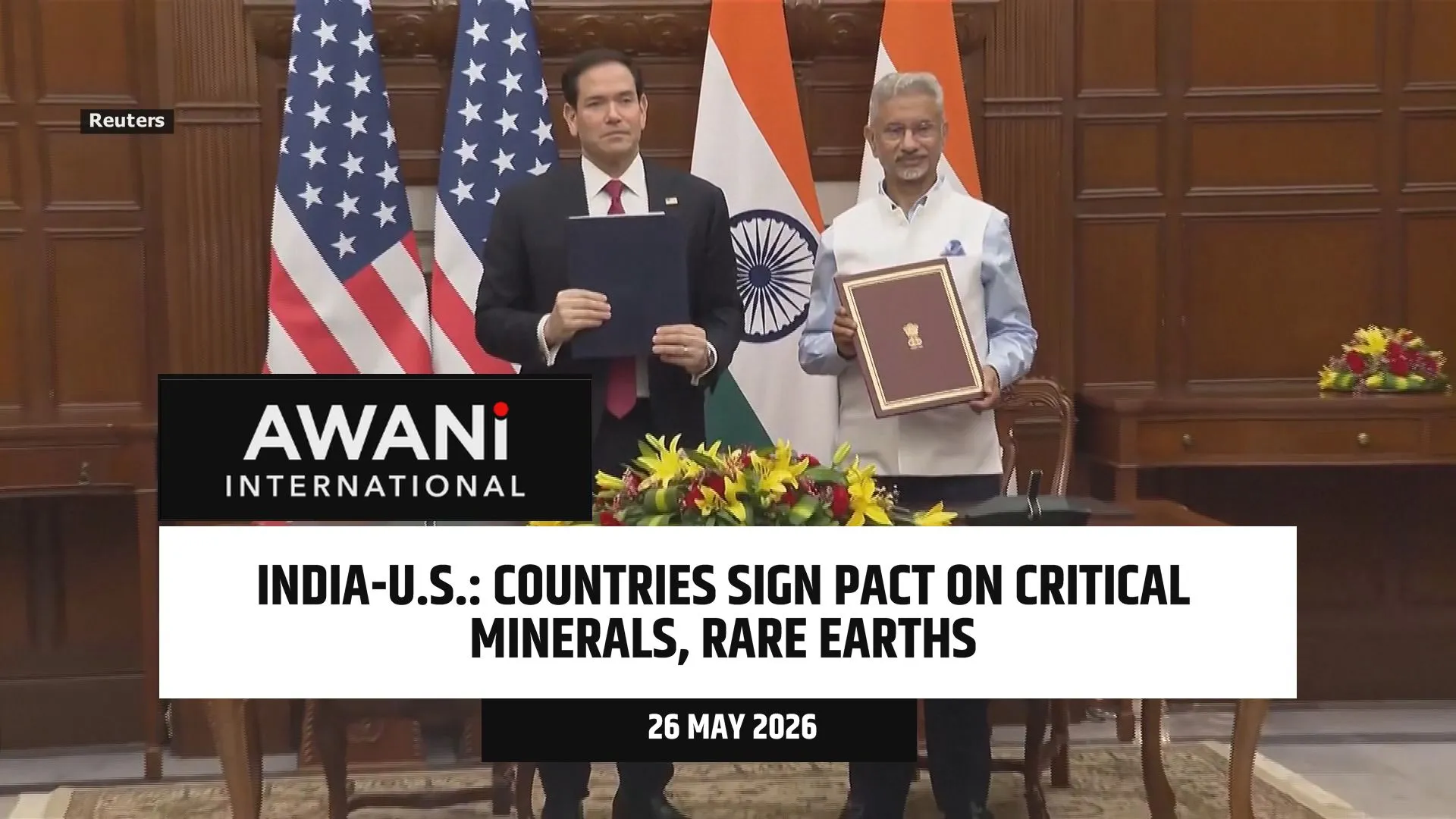 U.S., India sign pact on critical minerals, rare earths