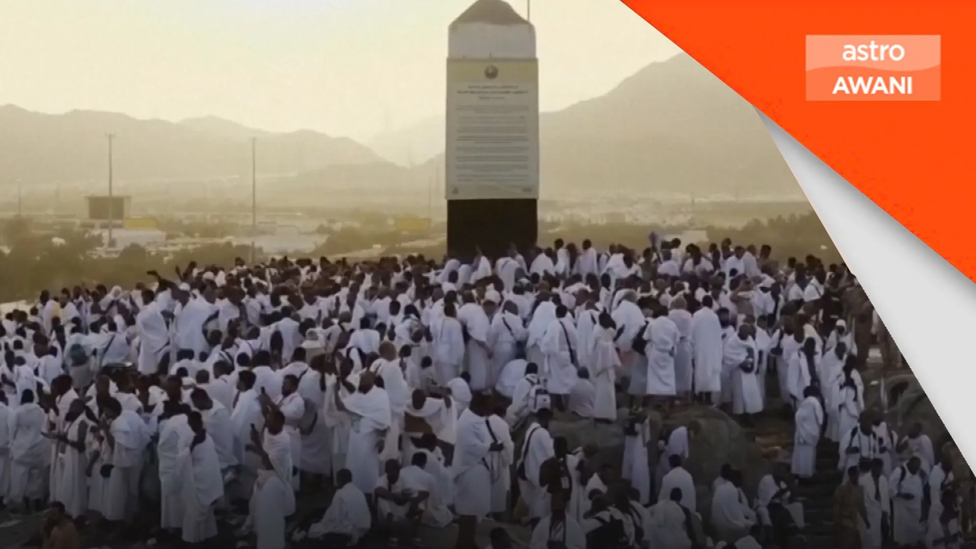 Jutaan jemaah haji berhimpun di Arafah