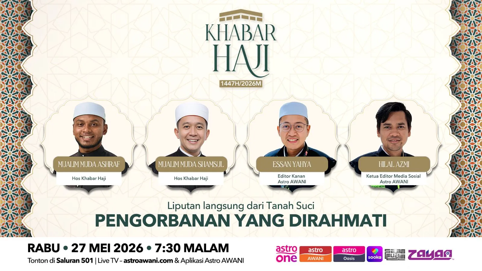 Khabar Haji 2026: Pengorbanan yang dirahmati