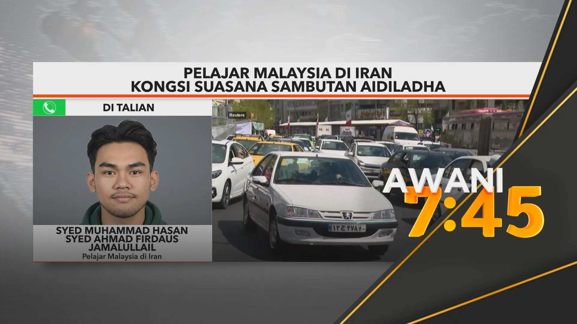 Pelajar Malaysia di Iran kongsi suasana sambutan Aidiladha