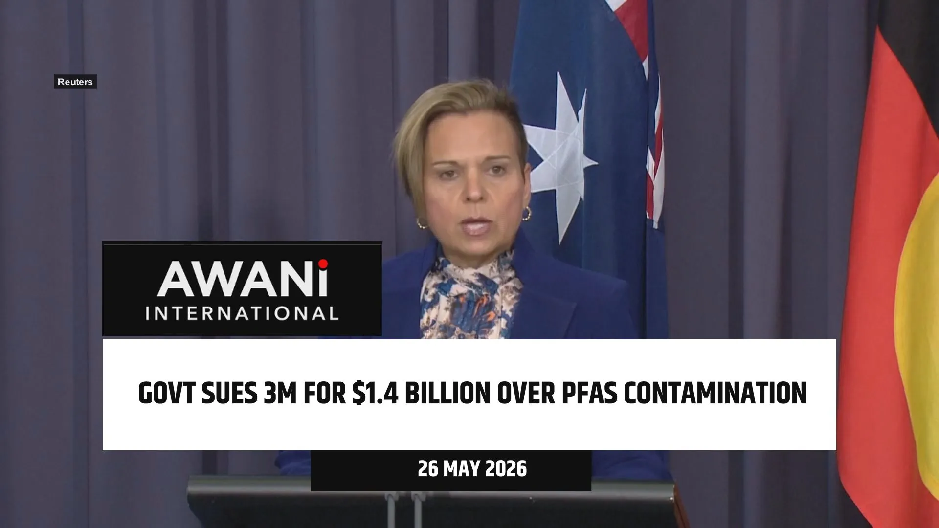 Australia sues 3M for $1.4 billion over PFAS 'forever chemicals' contamination
