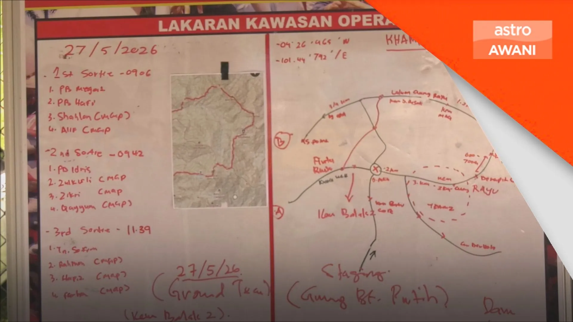 Pendaki hilang di Gunung Batu Putih dipercayai tersasar
