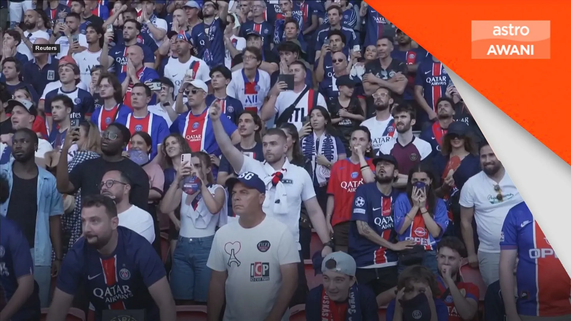 Penyokong PSG rai kejayaan pertahan gelaran