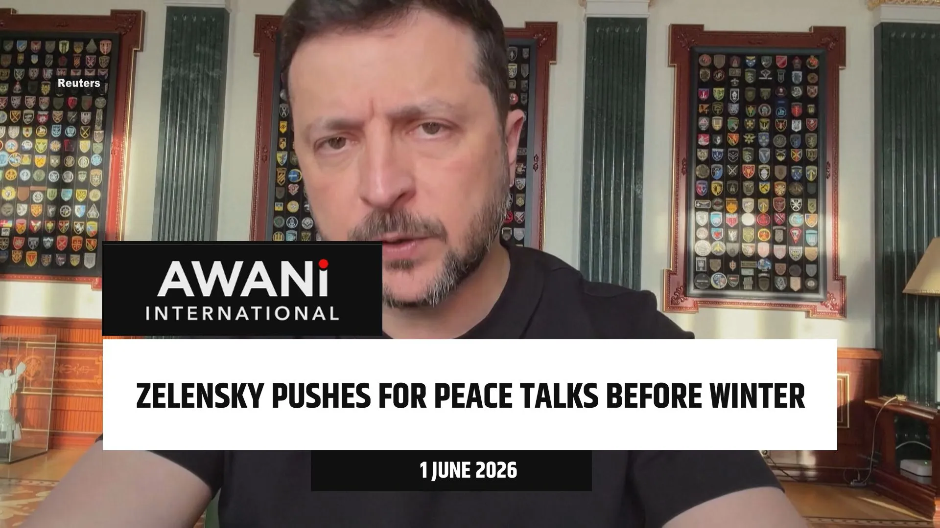 Zelensky pushes for peace talks before winter
