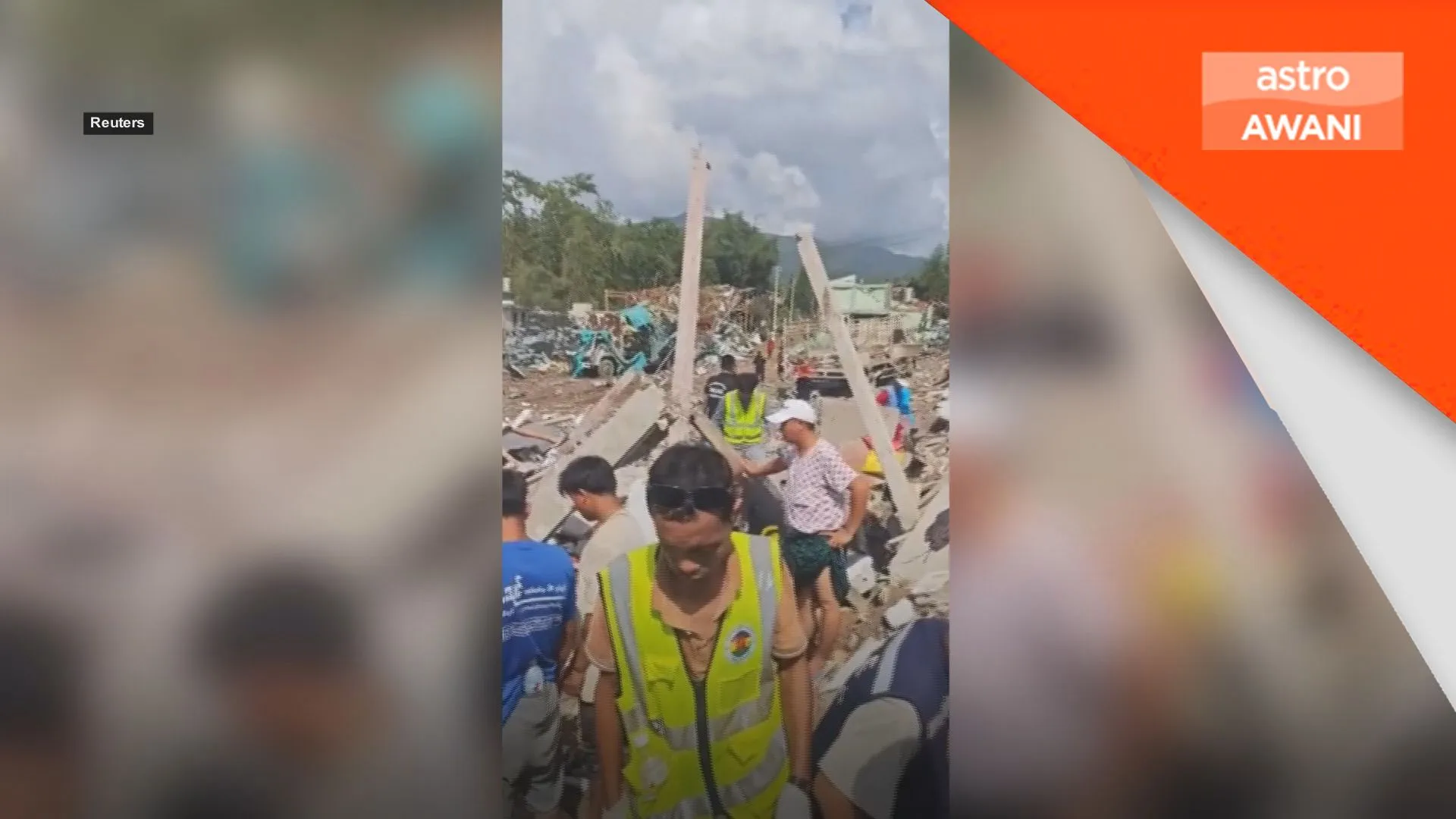 Puluhan maut bahan letupan meletup di Myanmar