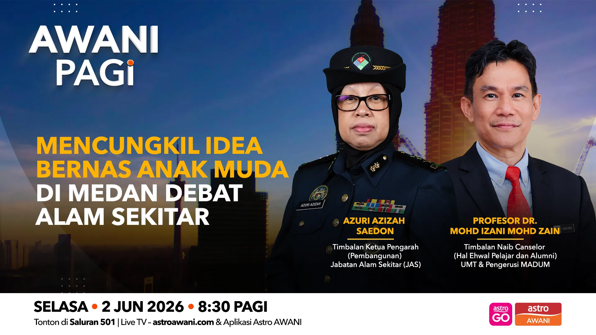 AWANI Pagi: Mencungkil Idea Bernas Mahasiwa Di Medan Debat Alam Sekitar
