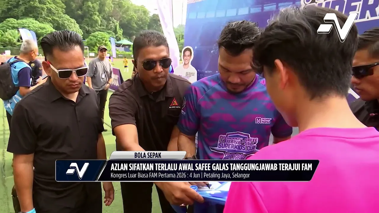 Masih terlalu awal untuk Safee Sali galas tanggungjawab sebagai Presiden FAM