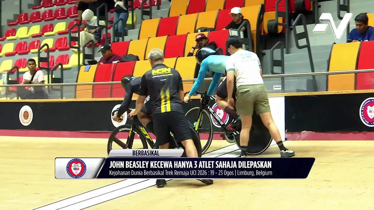 John Beasley kecewa apabila 3 pelumba sahaja dilepaskan persatuan negari untuk ke Kejohanan Basikal Trek Remaja dunia