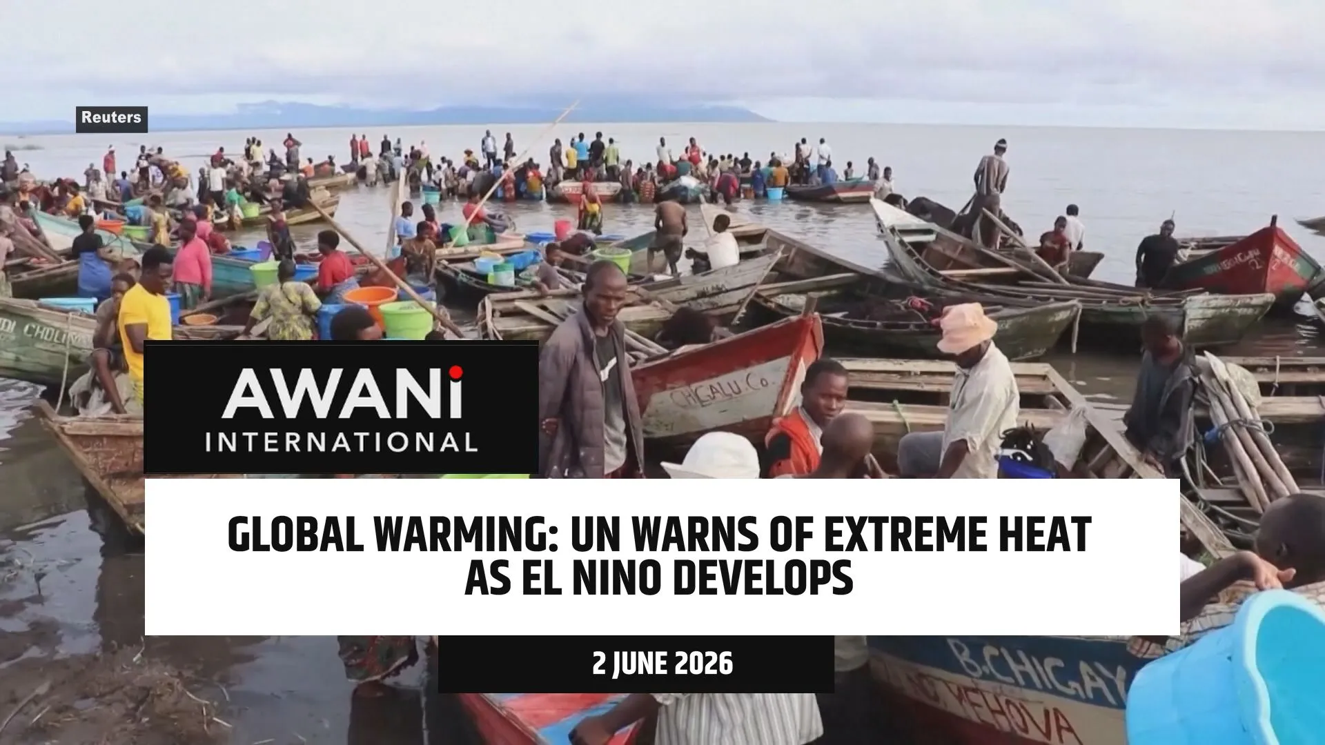 UN warns of extreme heat as El Nino develops
