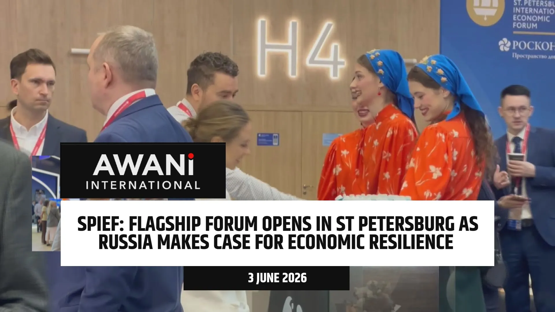 Flagship forum opens in St Petersburg AS Russia makes case for economic resilience