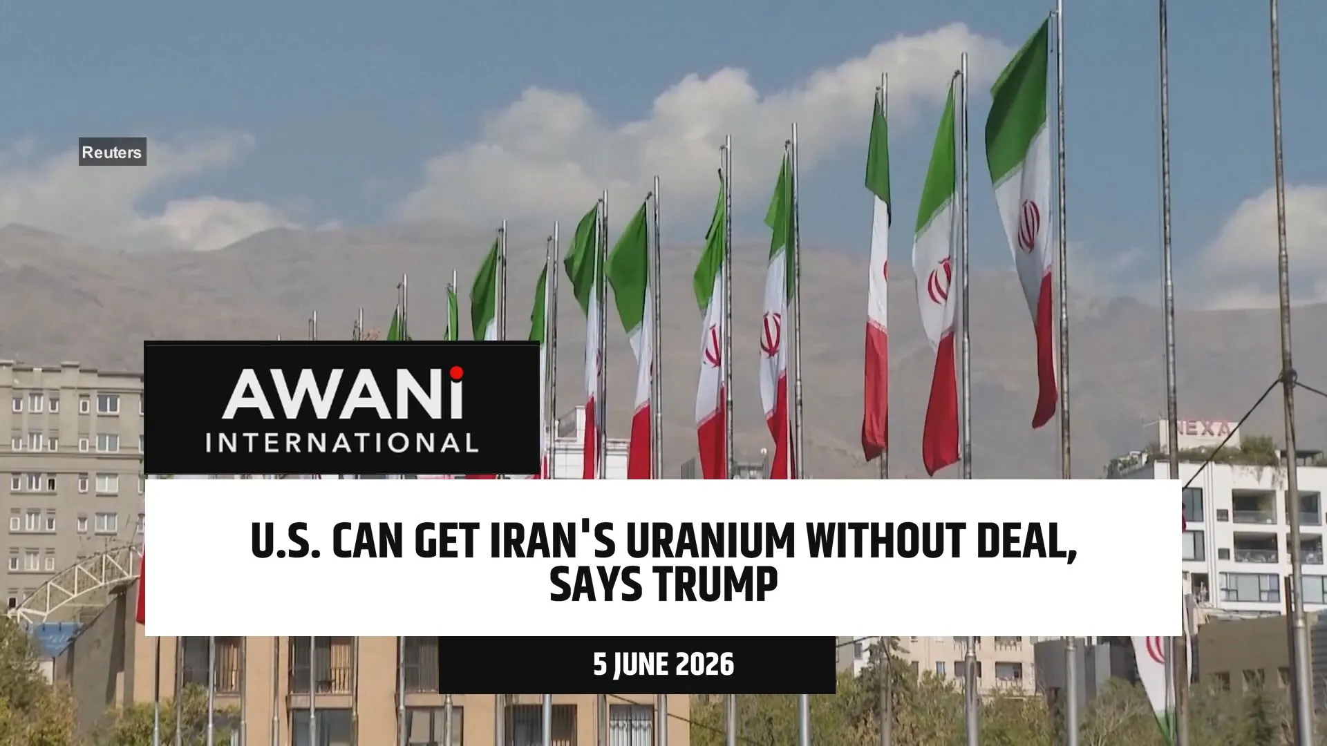 U.S. can get Iran's uranium without deal, says Trump