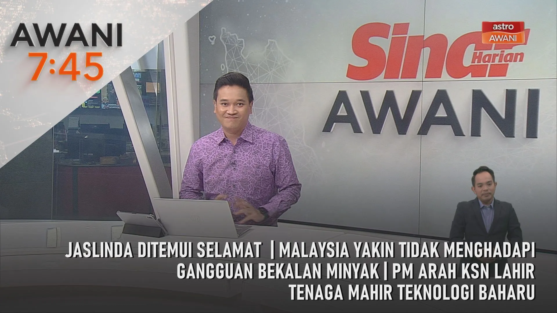 AWANI 7:45 [6/6/2026] - Selepas dua minggu sesat di hutan, Jaslinda ditemui selamat | Malaysia yakin tidak menghadapi gangguan bekalan minyak | PM arah KSN lahir tenaga mahir teknologi baharu
