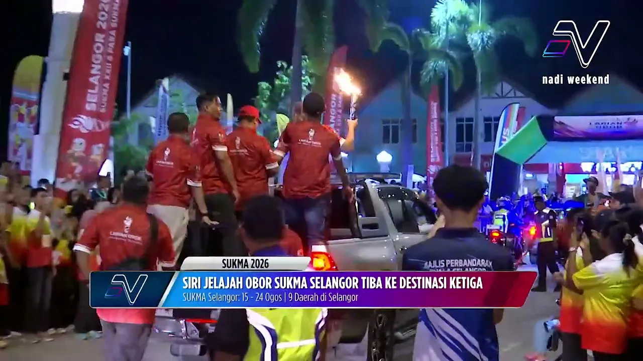 Larian Obor Sukma 2026 tiba ke destinasi ketiga