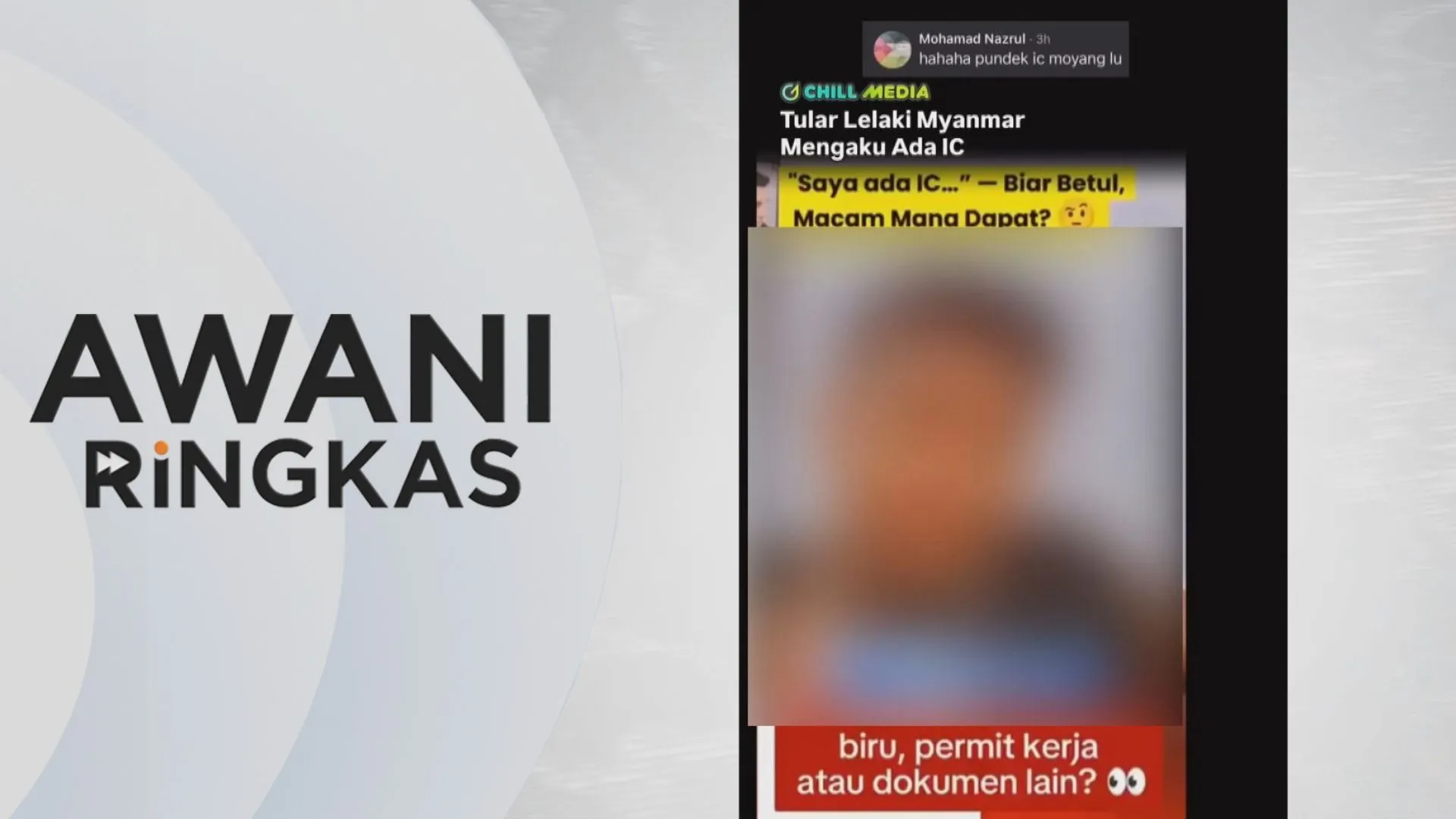 AWANI Ringkas: Polis siasat dakwaan warga Myanmar miliki Mykad