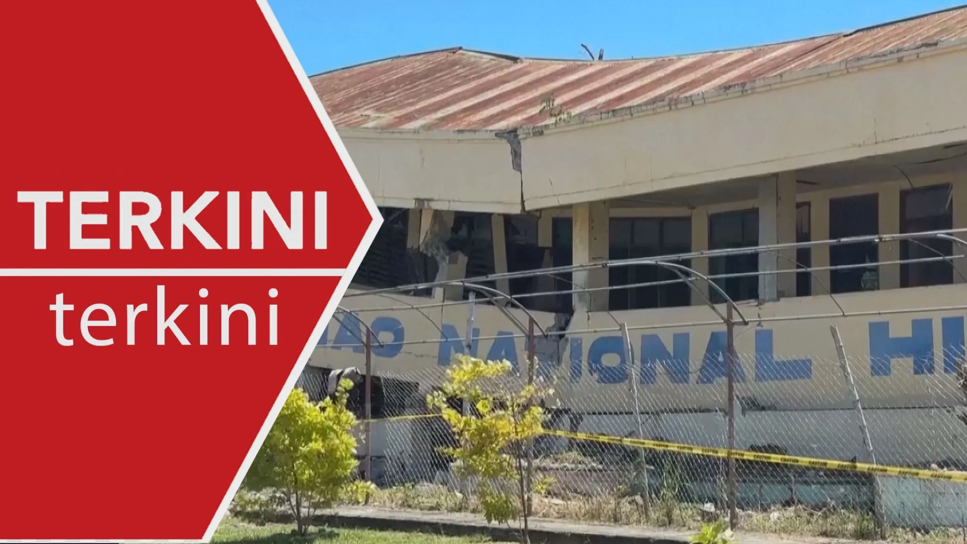 [TERKINI] Gempa Filipina: Seorang maut, amaran tsunami dikeluarkan