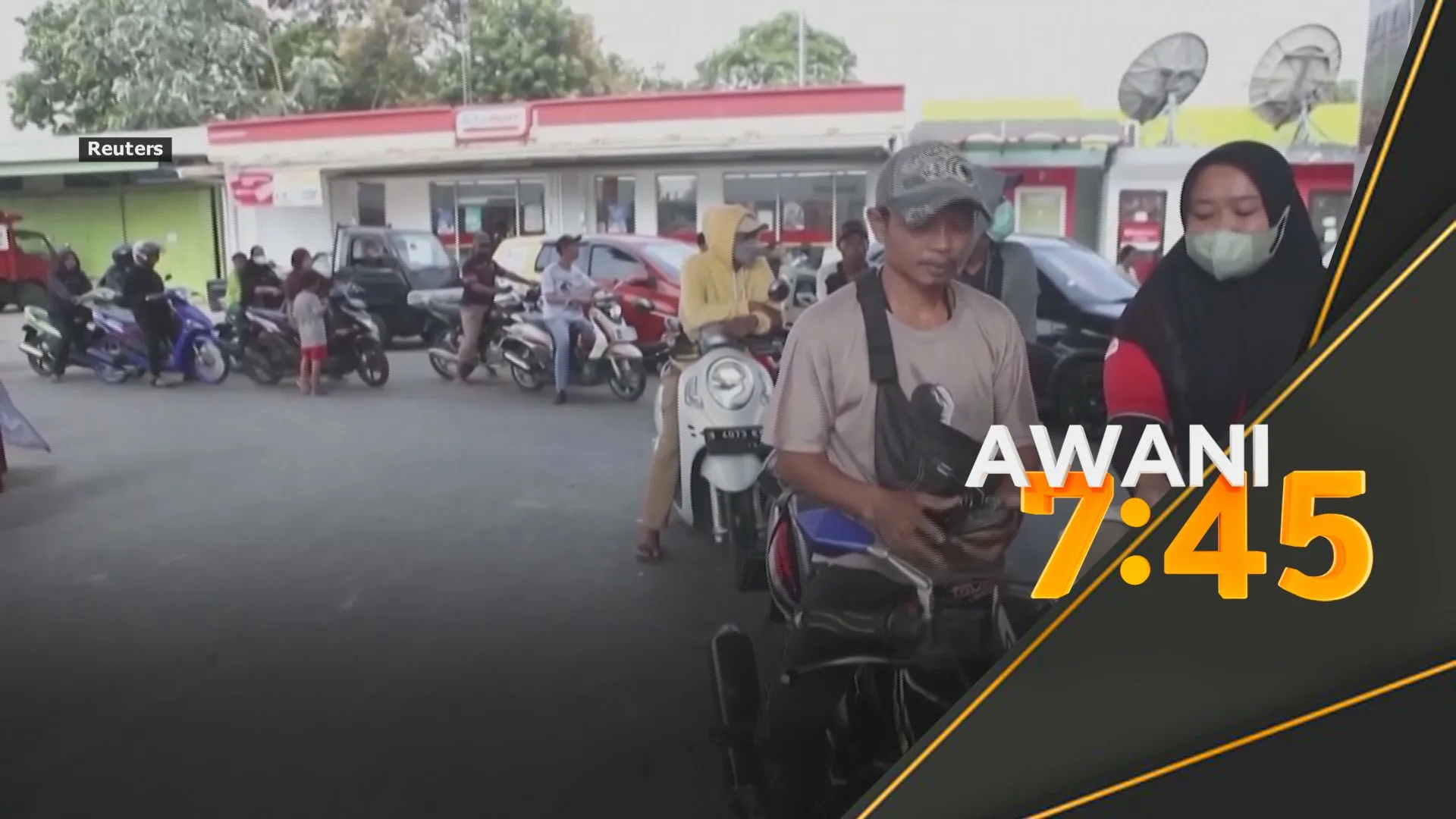 Kemerosotan pasaran Indonesia semakin meruncing