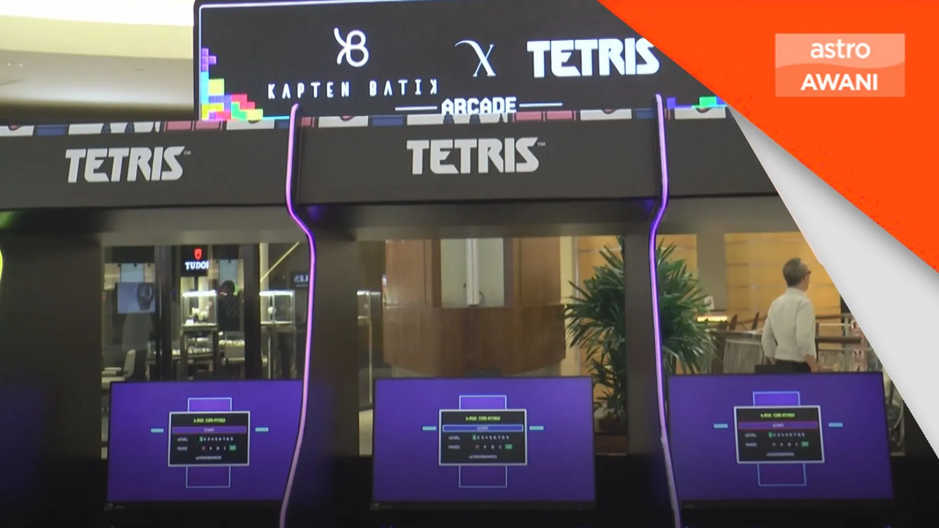 Kapten Batik lancar koleksi eksklusif bersama Tetris