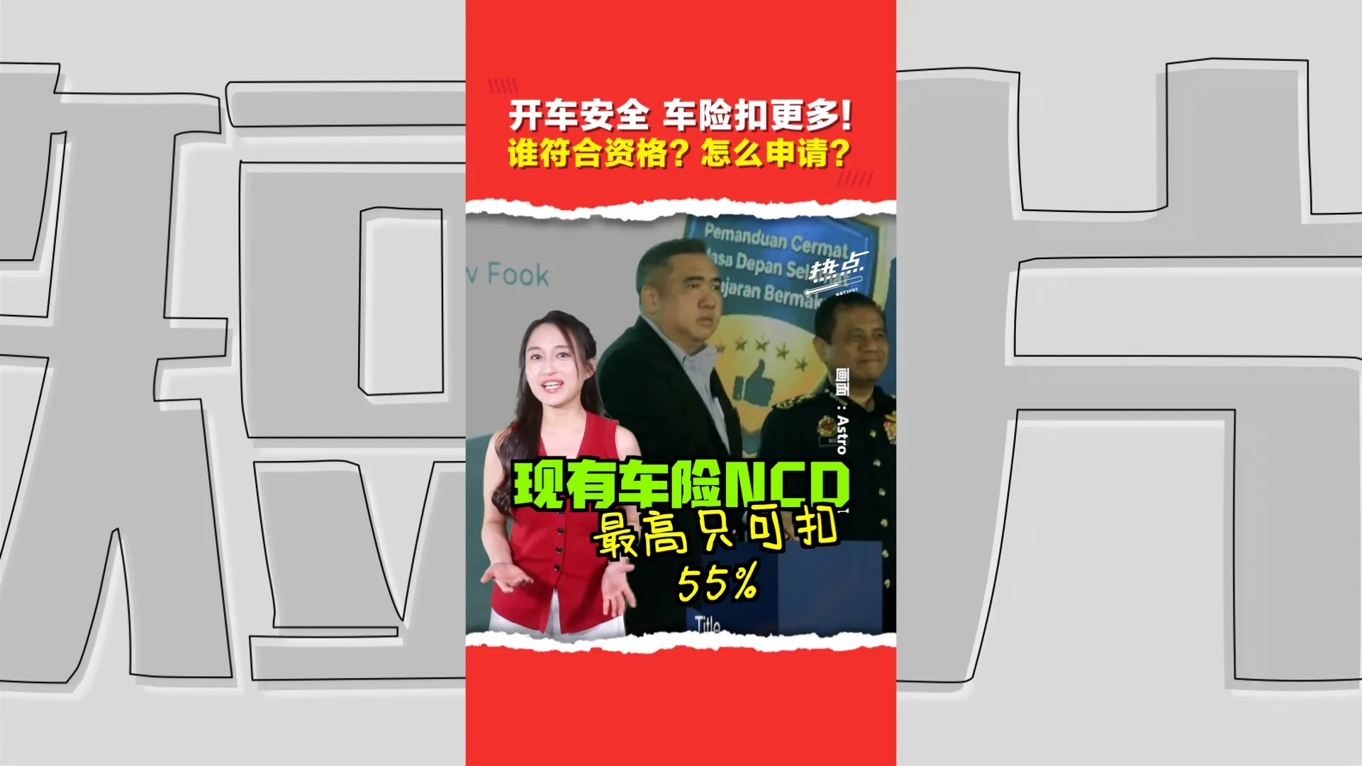 安全驾驶者更新车险 可扣高达65%？ 政府推“Cermat Madani”计划 10家公司参与