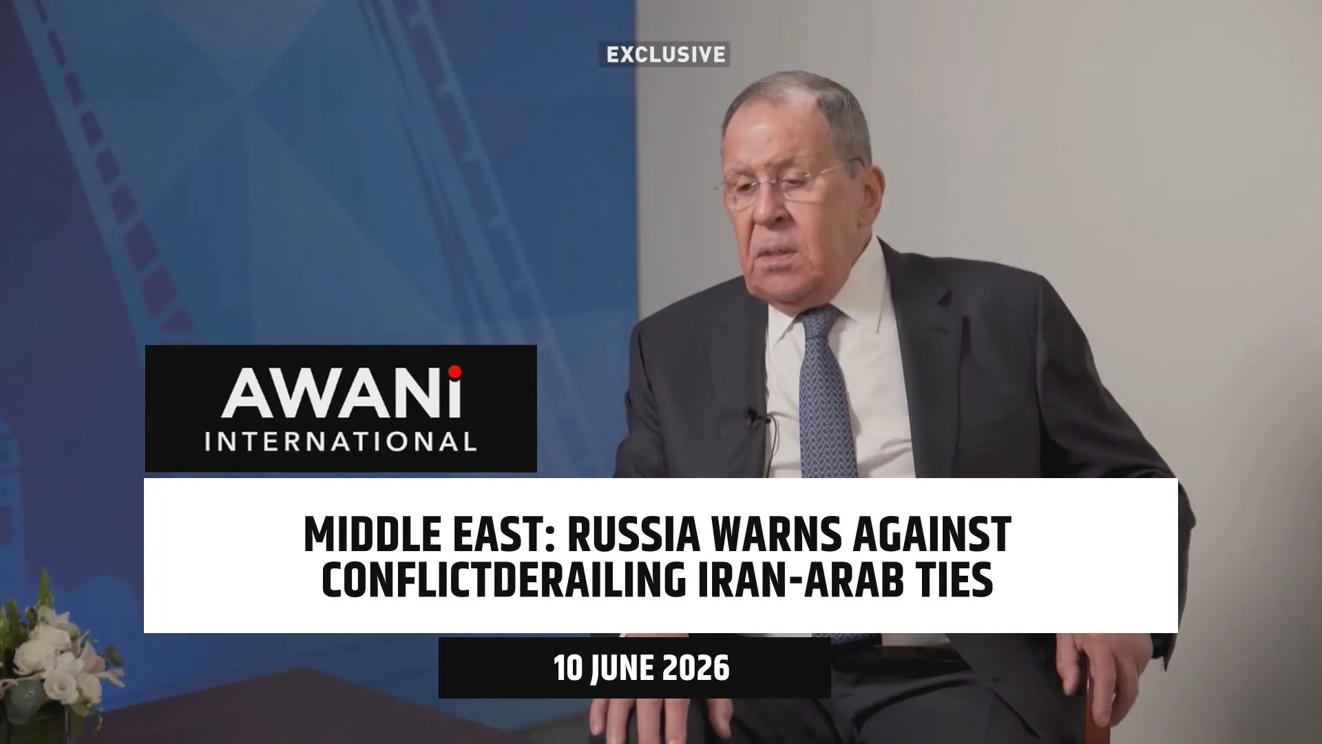 Russia warns against conflict derailing Iran-Arab ties