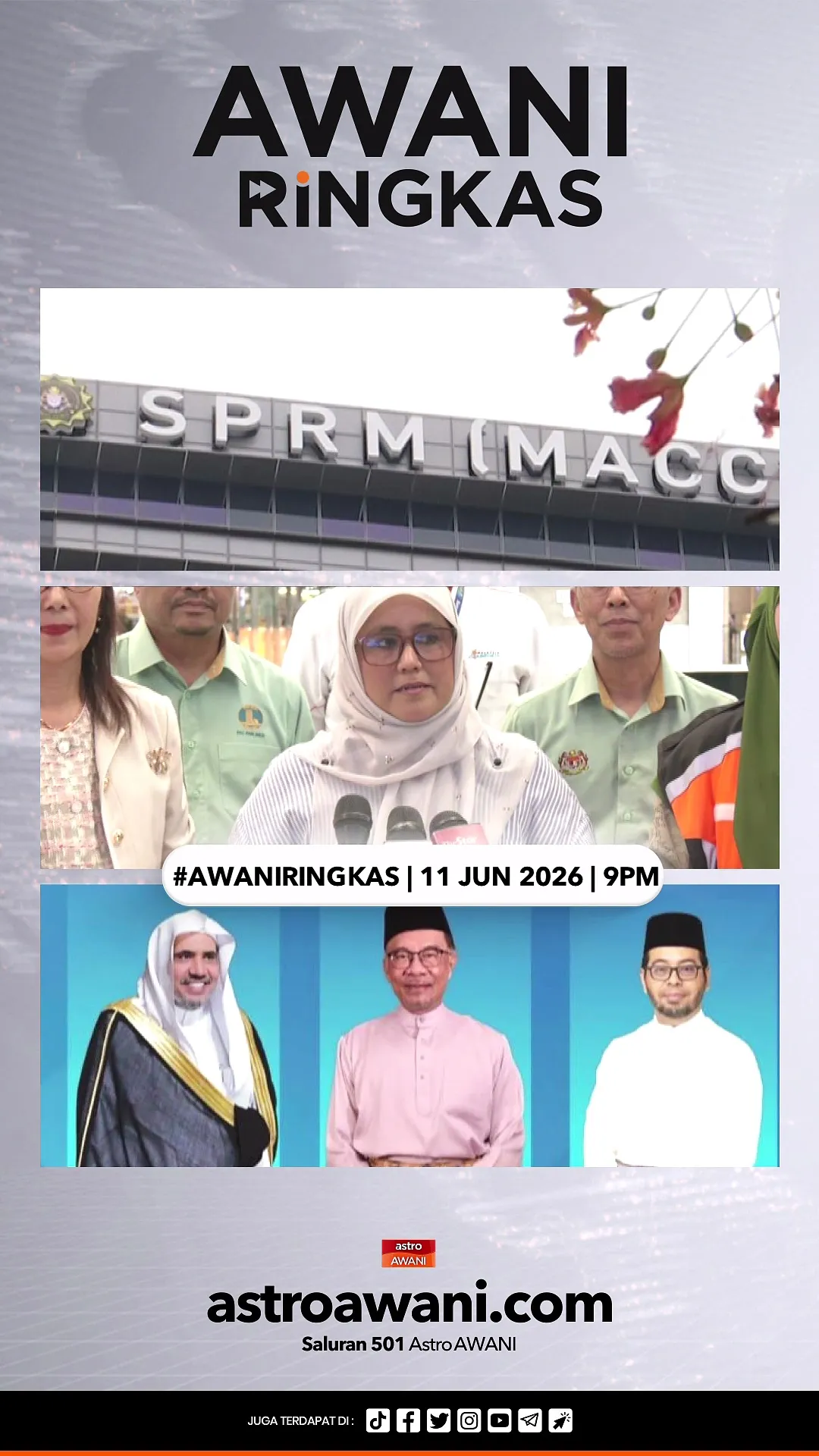 #AWANIRingkas 11 Jun 2026 | 9PM