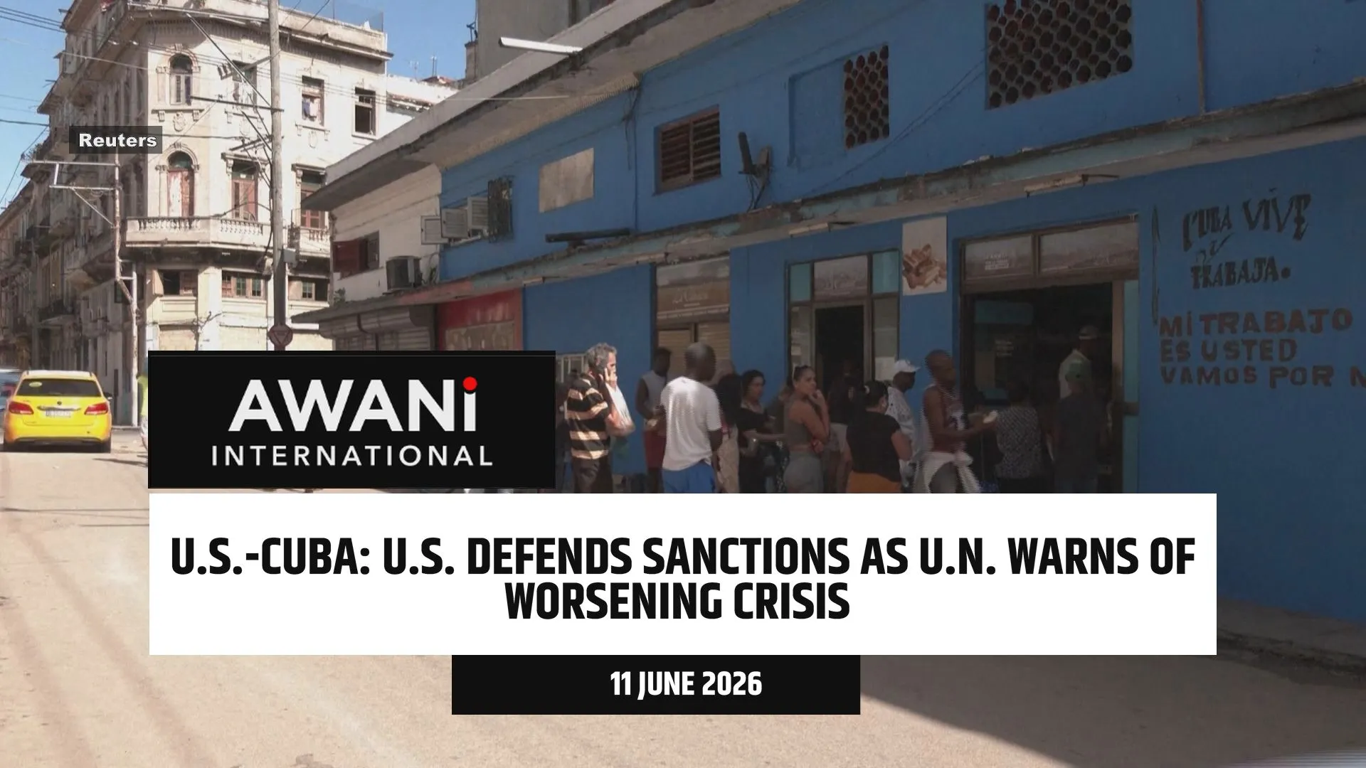 U.S. defends sanctions as U.N. warns of worsening crisis