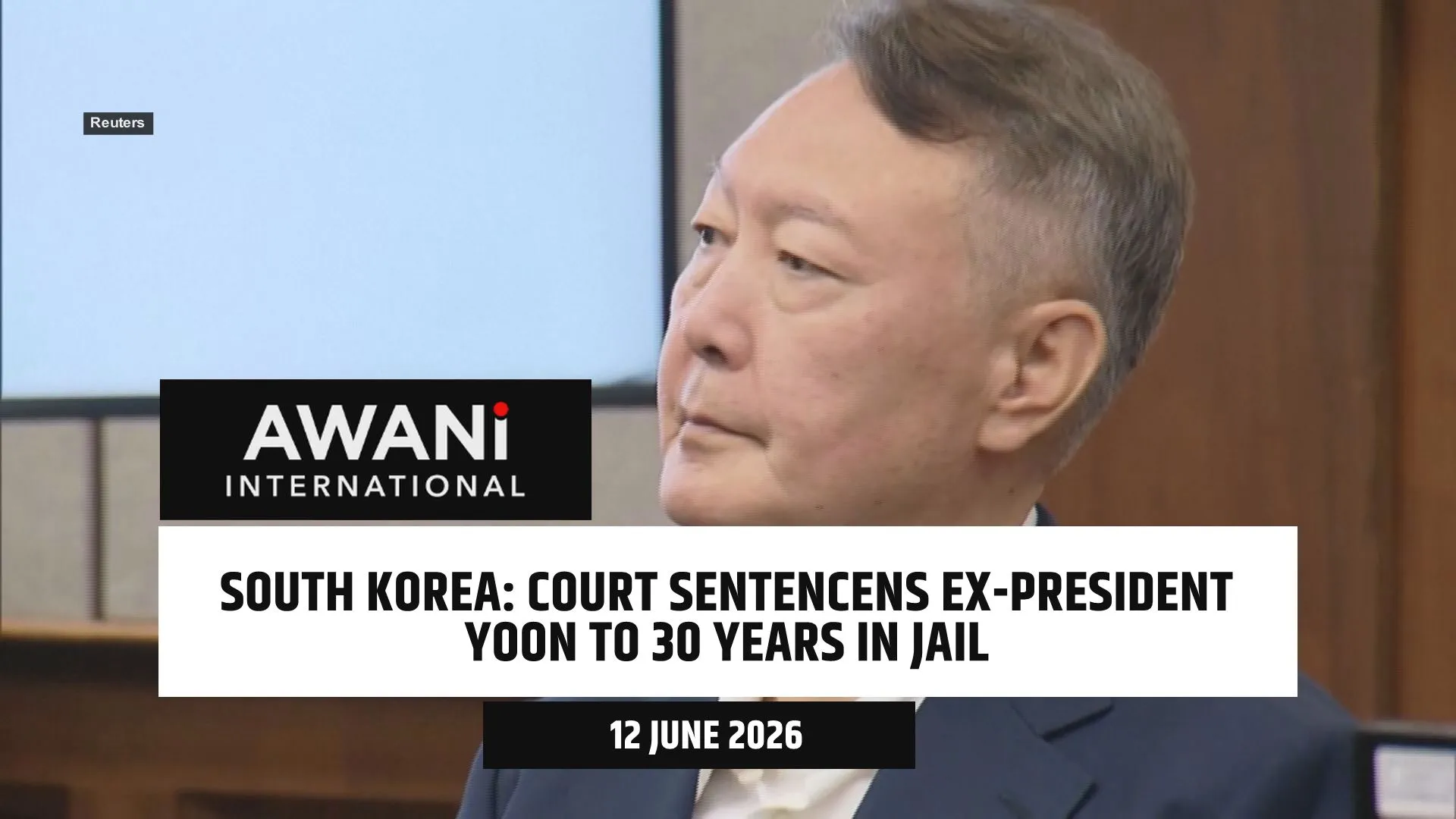Court sentences ex-president Yoon to 30 years in jail