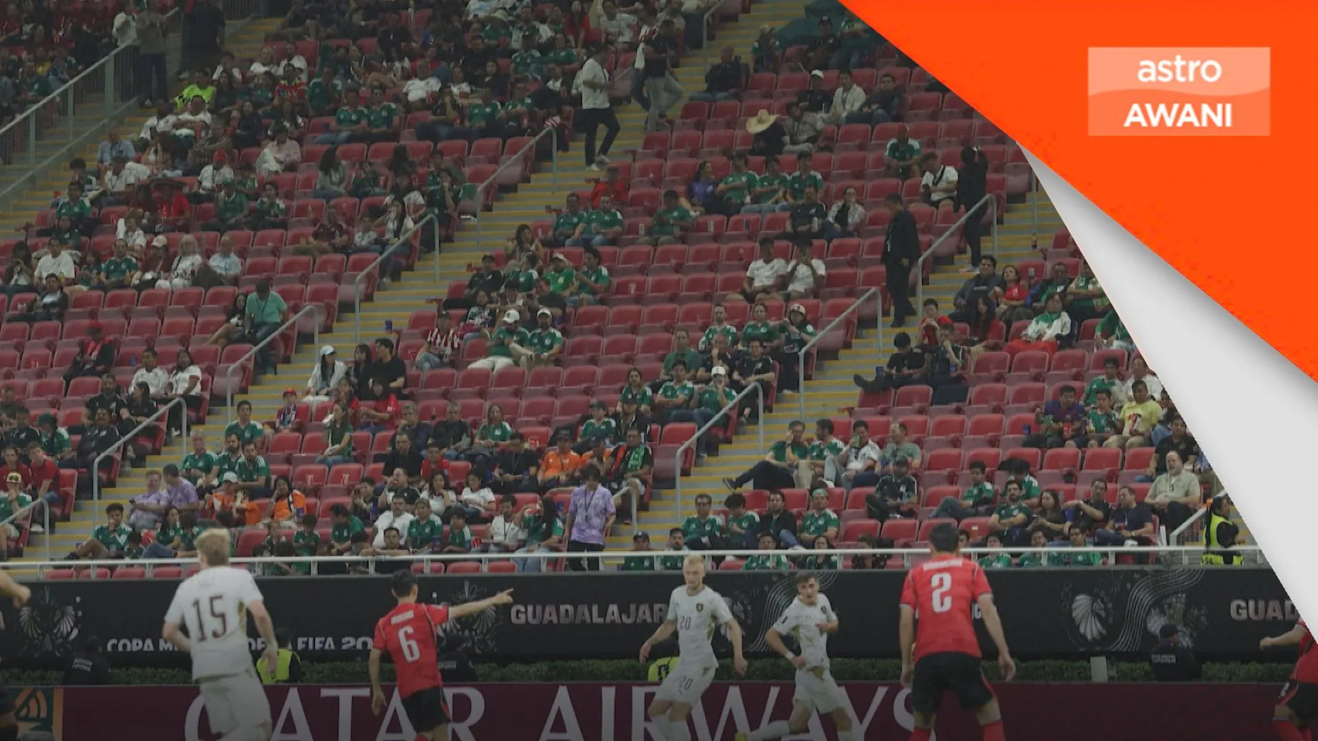 Tempat duduk kosong cetus persoalan mengenai harga tiket Piala Dunia
