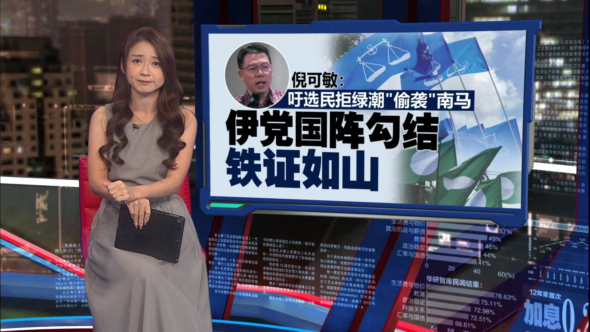 伊党号召“没国盟就投国阵”   倪可敏：别让绿潮“偷袭”南马！
