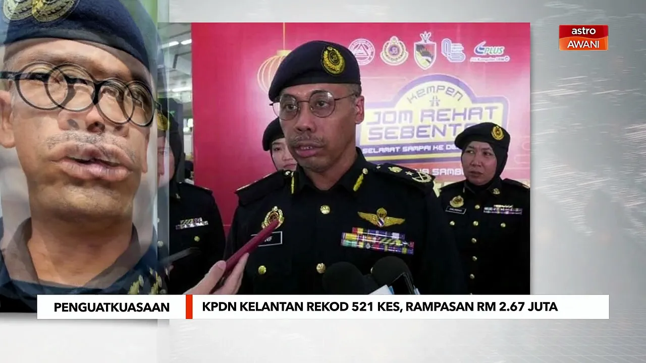 KPDN  Kelantan rekod  521 kes, rampasan RM 2.67 juta