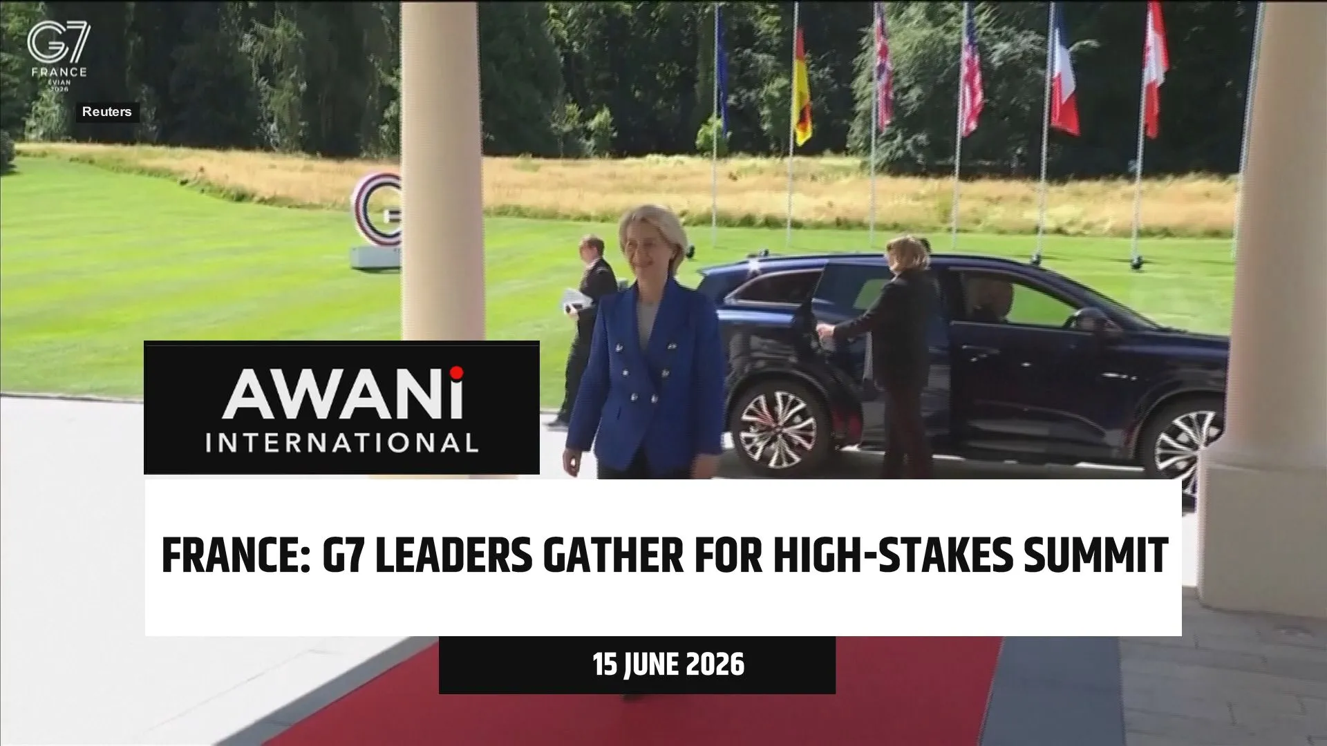 G7 leaders gather in France for high-stakes summit