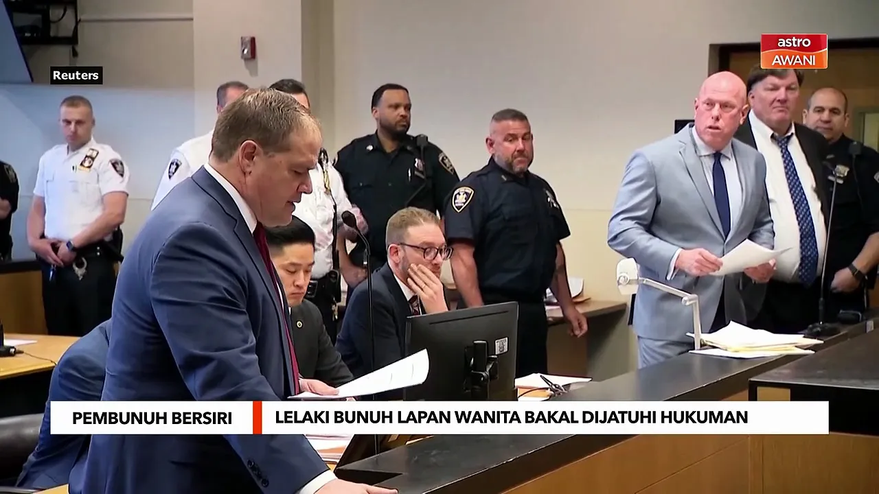 Lelaki bunuh lapan wanita bakal dijatuhi hukuman