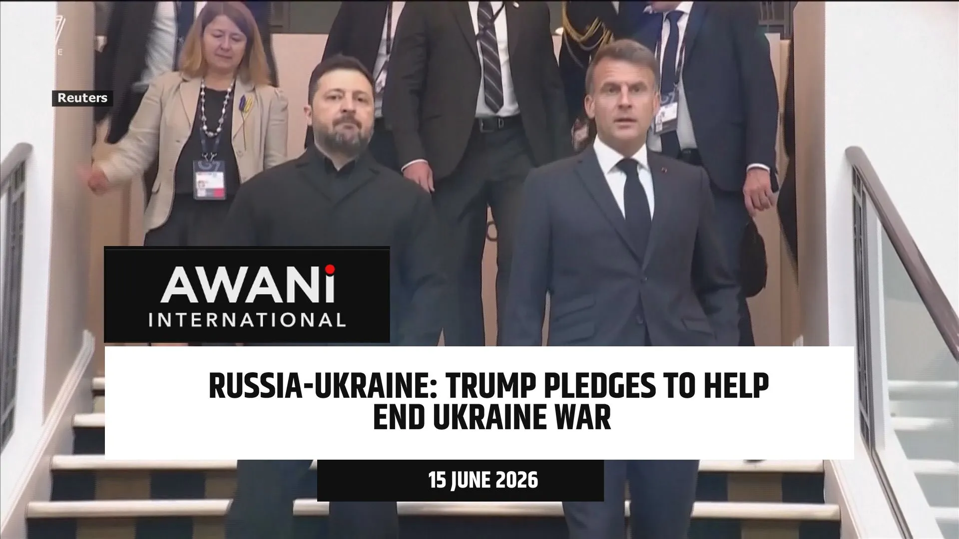 Trump pledges to help end Ukraine war