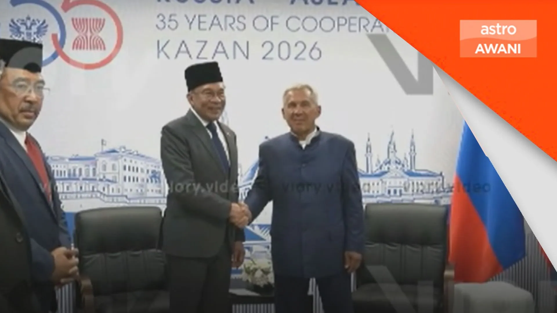 PM Anwar tiba di penginapan rasmi di Kazan