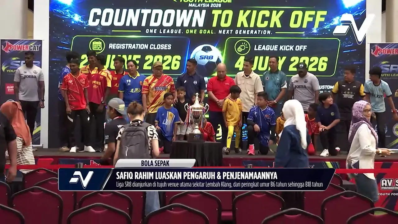 Shafik Rahim realisasikan impian menerusi liga akar umbi SR8 Youth League