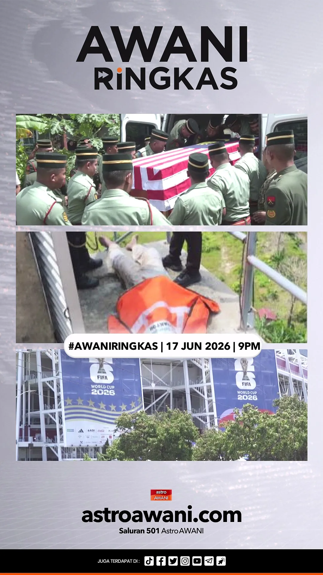 #AWANIRingkas 17 Jun 2026 | 9PM