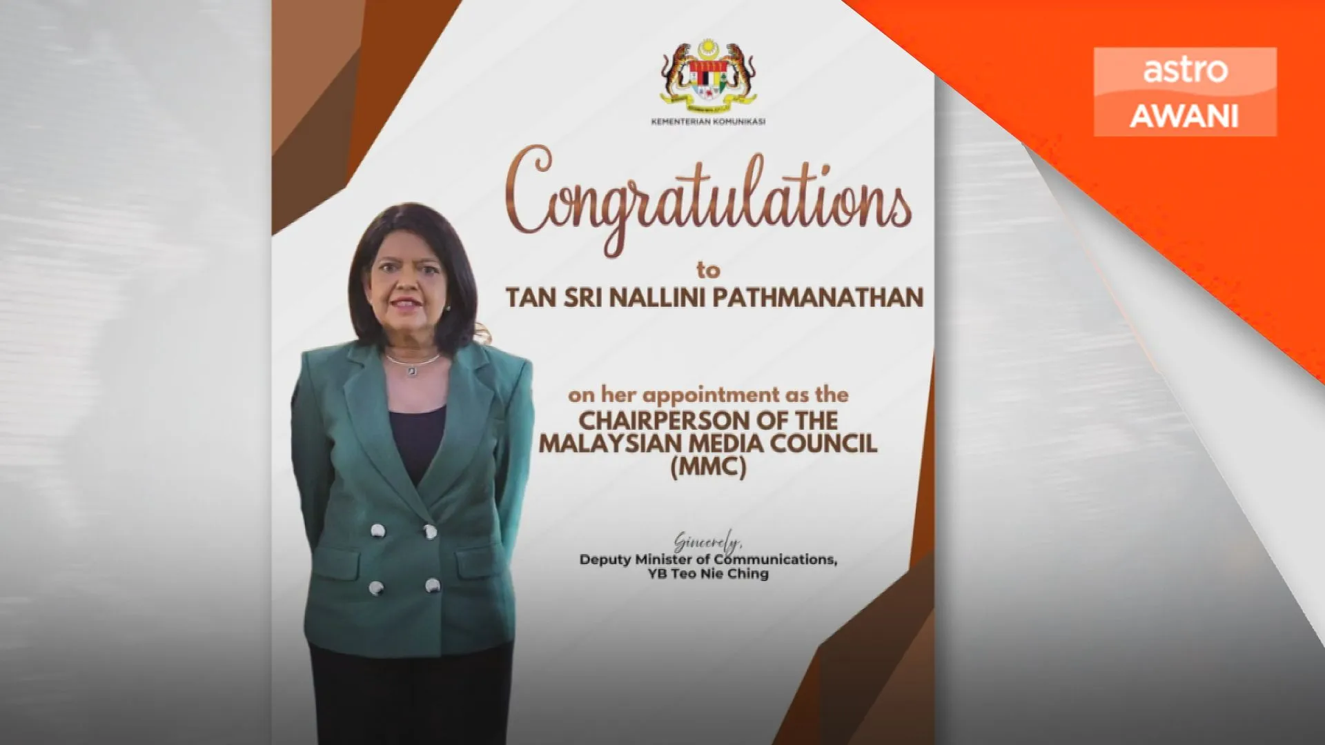 Nallini diyakini berupaya terajui Majlis Media Malaysia