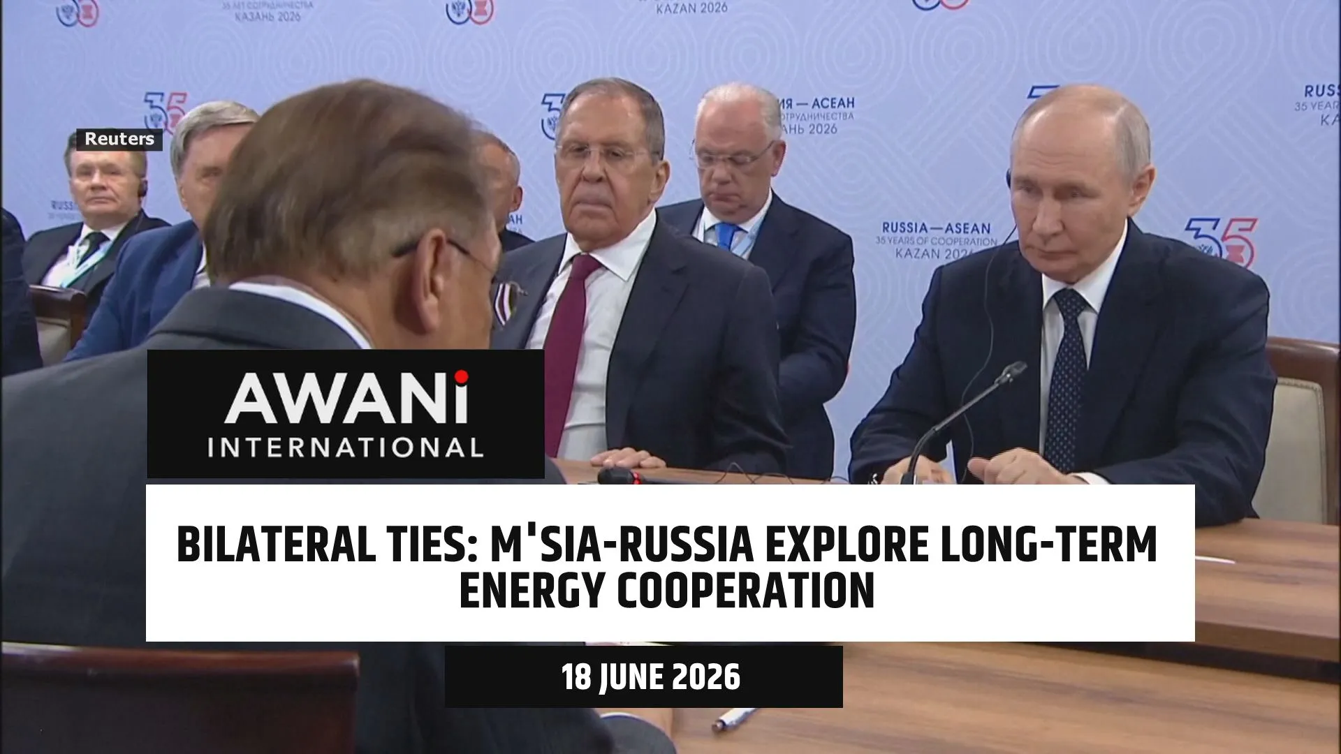 Malaysia and Russia explore long term energy cooperation