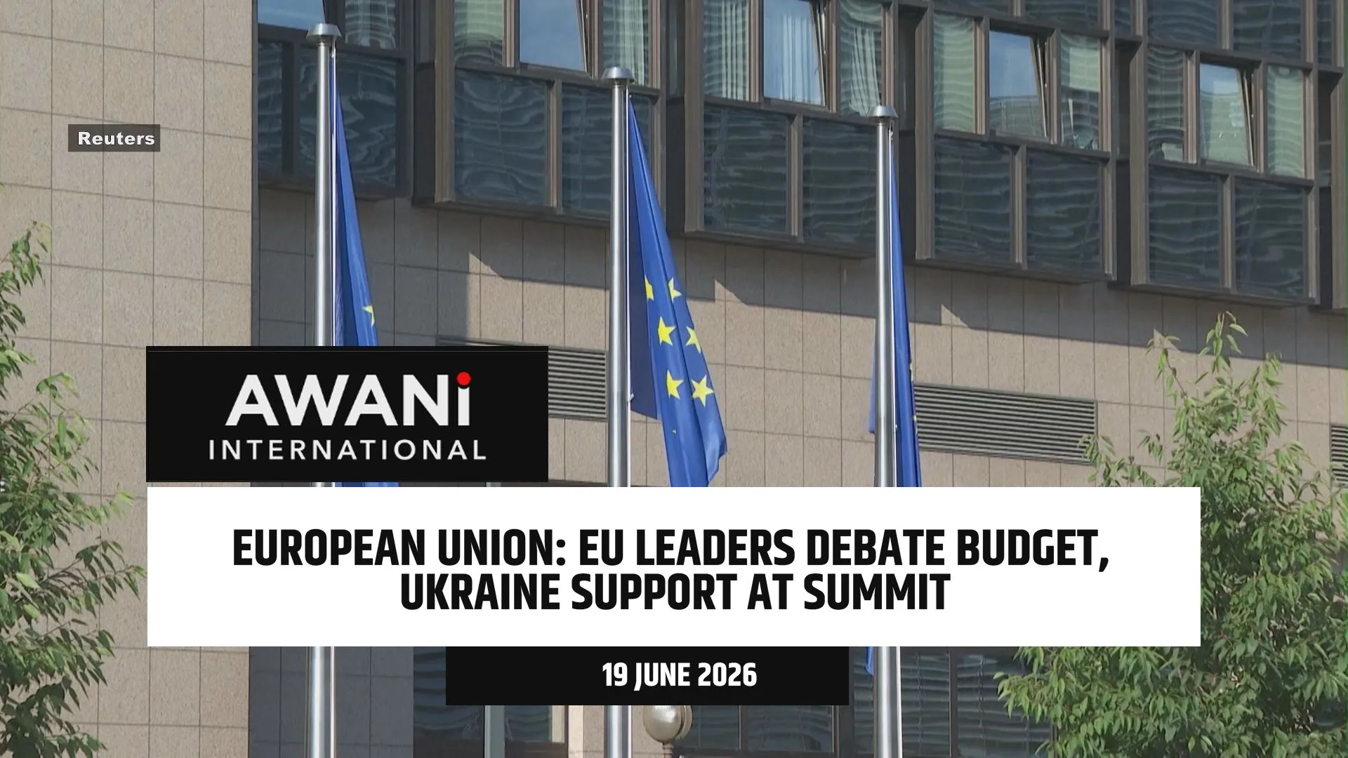 European Union: EU leaders debate budget, Ukraine support at summit
