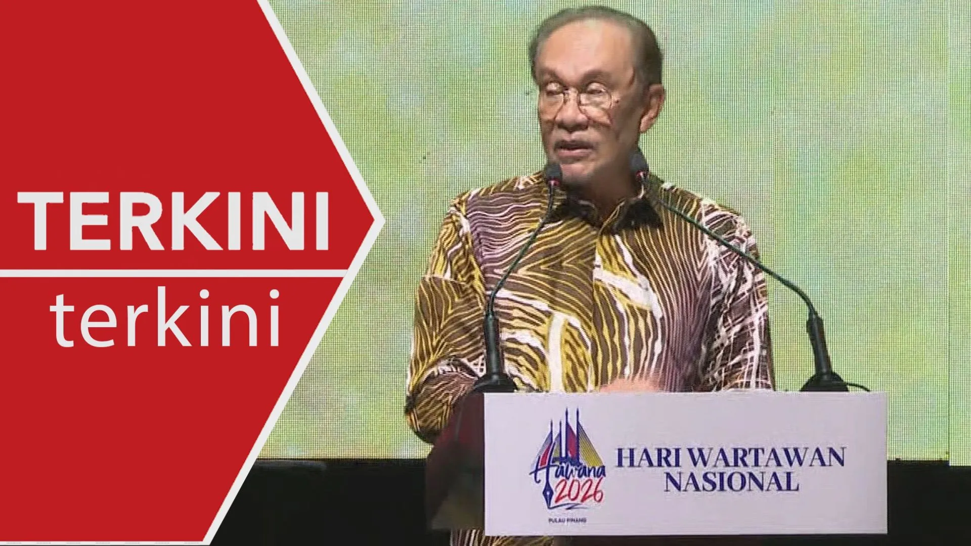 [TERKINI] Ucapan Majlis Kemuncak Hari Wartawan Malaysia 2026