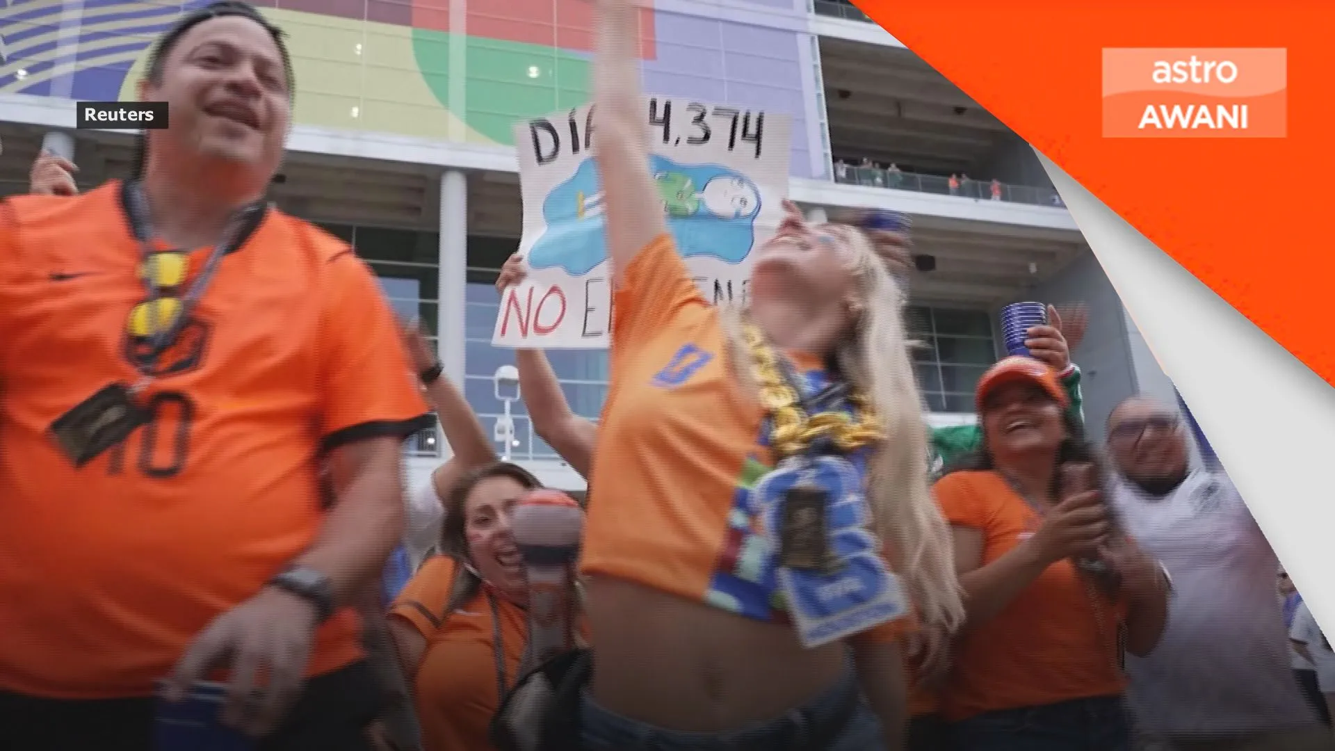 Belanda belasah Sweden 5-1, ungguli Kumpulan F