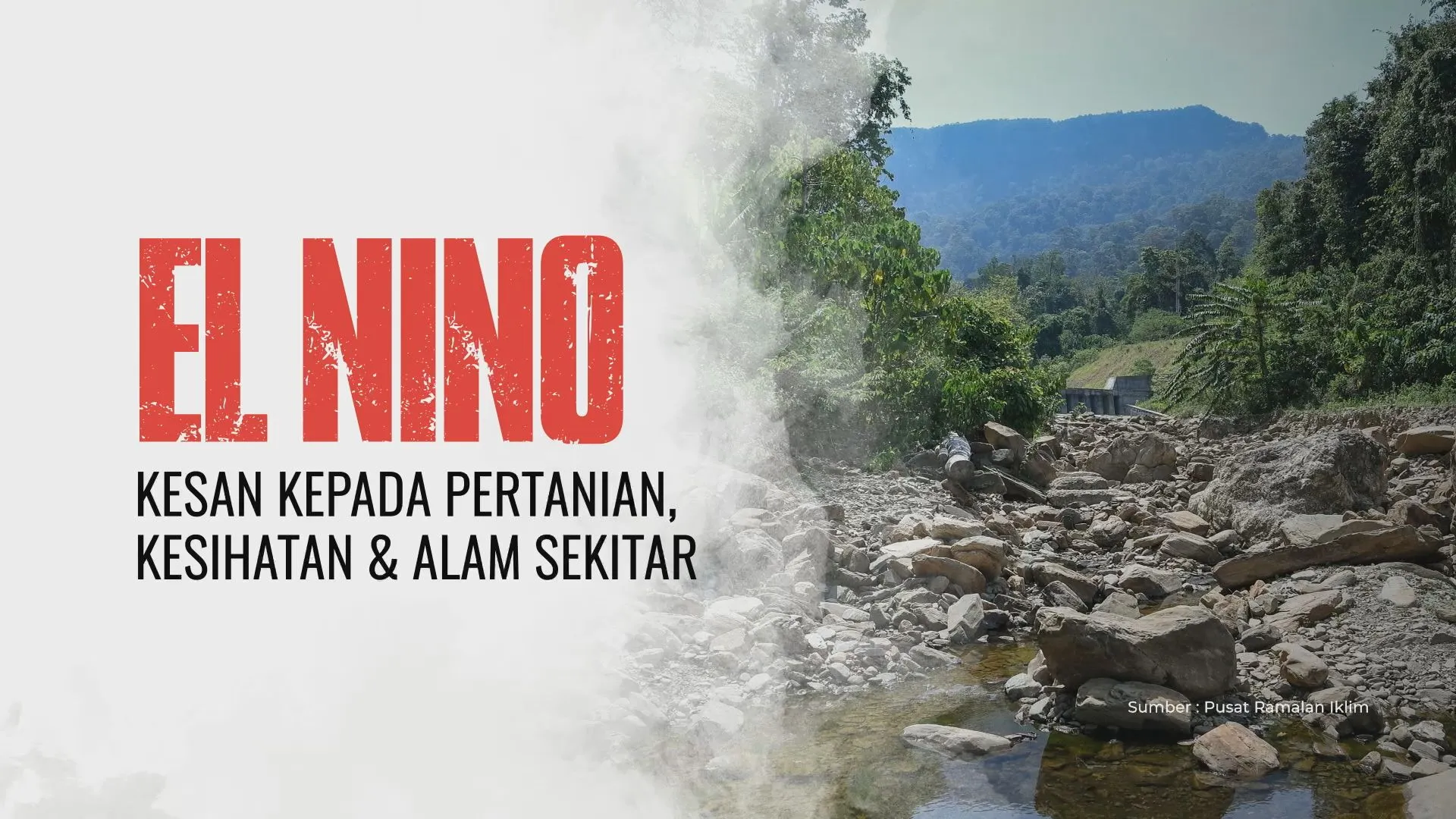 [INFOGRAFIK] El Nino: Kesan Kepada Pertanian, Kesihatan & Alam Sekitar
