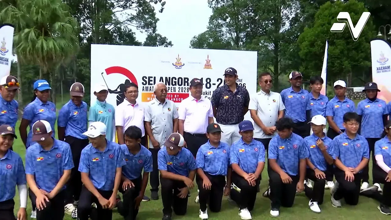Lonjakan prestasi bagi pemain golf di Kejohanan Golf Amatur Selangor 2026