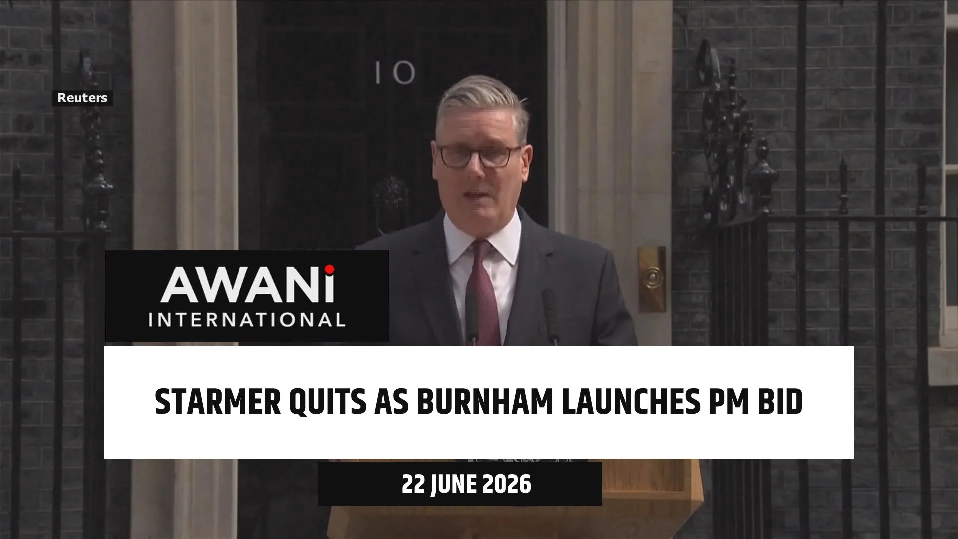 Starmer quits as Burnham launches PM bid